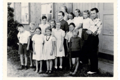 Skolas biedri: Silvija un Ārijs (Omštēde, 08.1953)