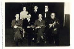 Omštēdes nometnes skolas izlaidums (28.03.1954)